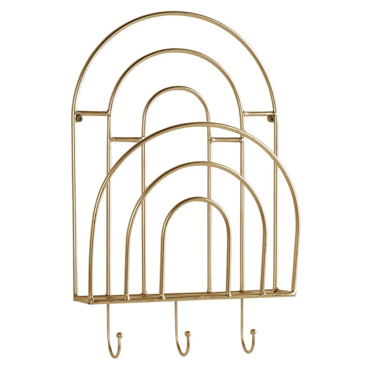 Picture of 47th & Main DMR317 11 x 2.25 x 17 in. Rainbow Shaped Wall Shelf