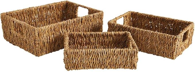 Picture of 47th & Main DMR304 Seagrass Mini Bins Basket - Set of 3