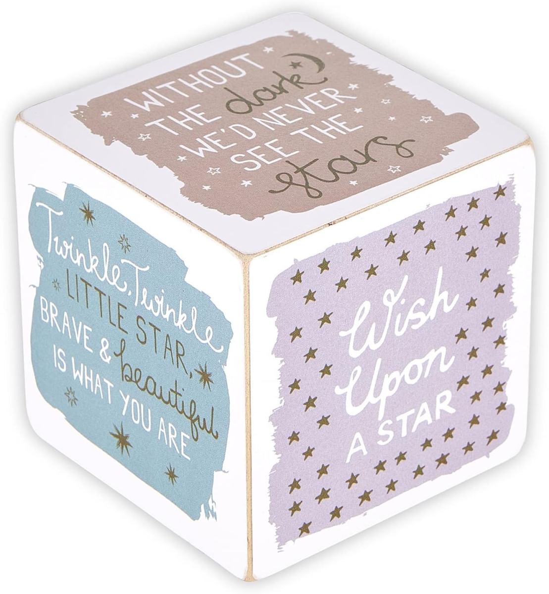 Picture of Faithworks J6123 Square Tabletop Block&#44; Stars - 2.5 in.