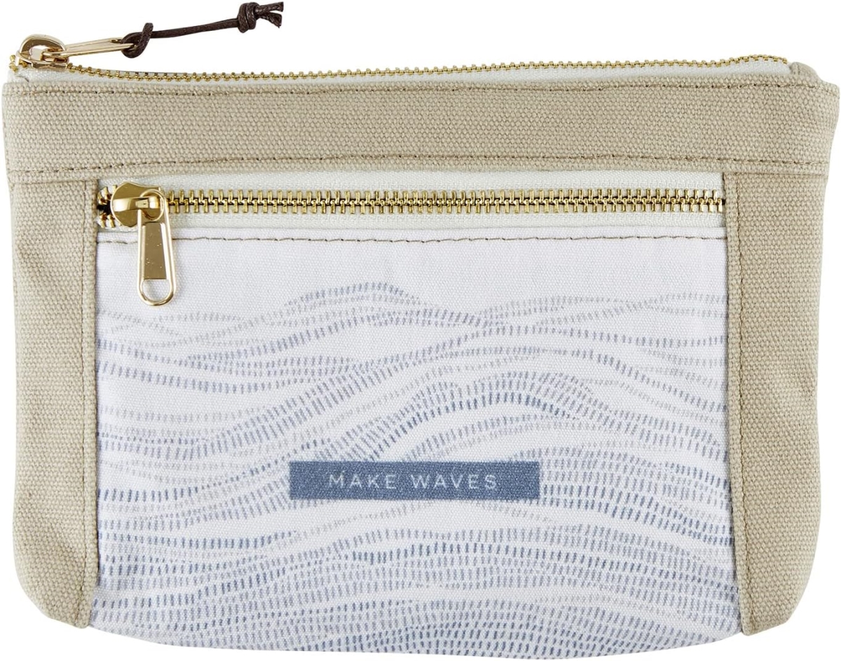Picture of Faithworks L1113 Canvas Pouch&#44; Make Waves