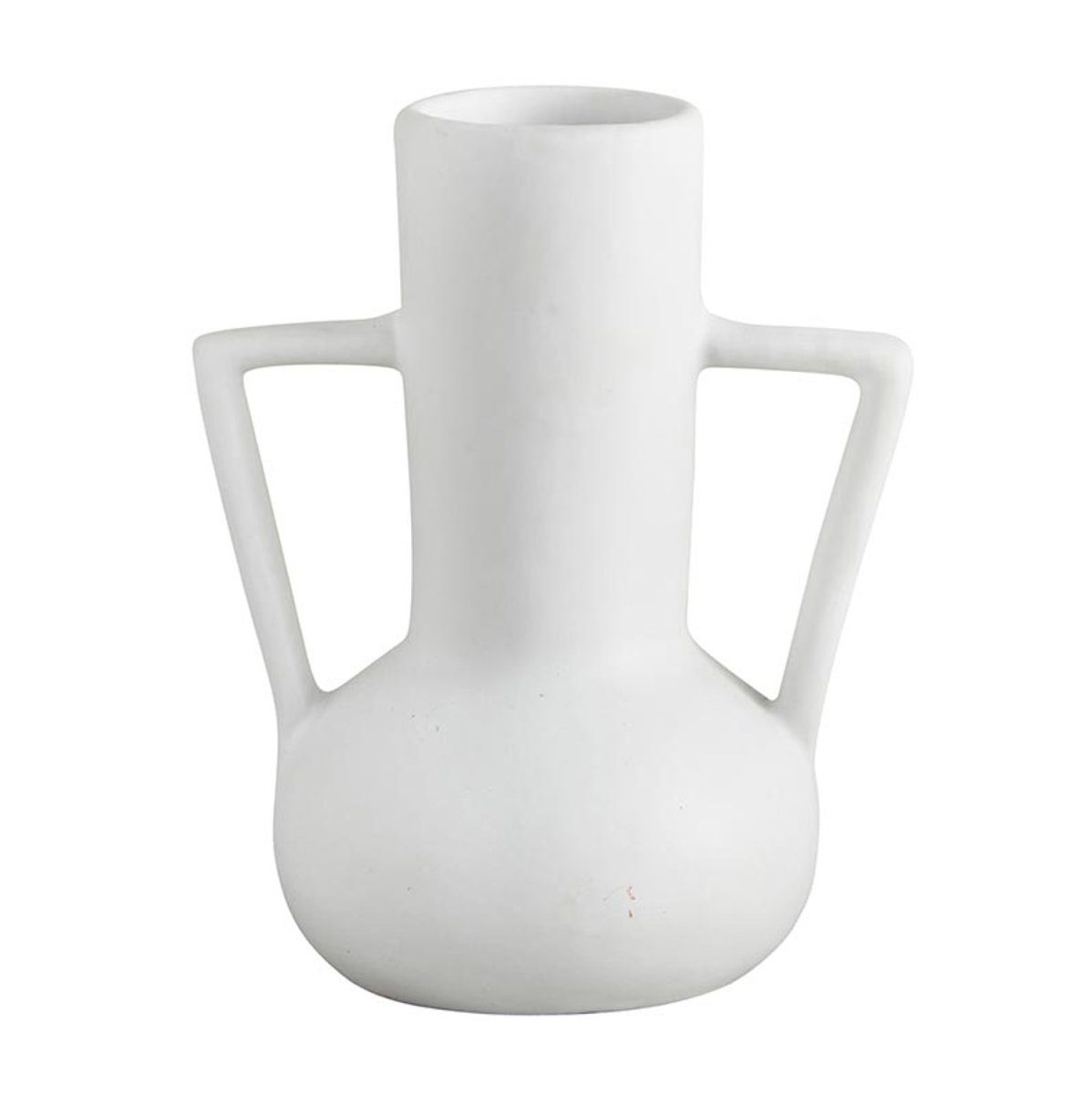 Picture of 47th & Main CMR170 Matte White Long Ceramic Vase