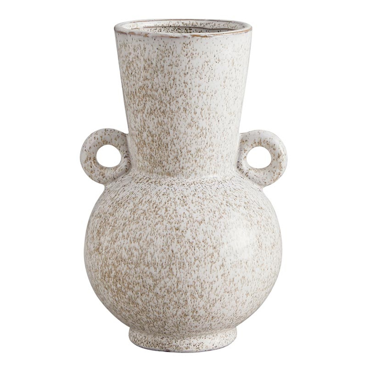 Picture of 47th & Main CMR722 3 x 8 in. Glazed Ceramic Vase 2 Handles&#44; Large