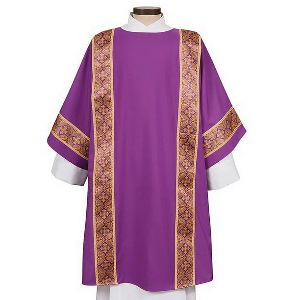 L5069PRP Taormina Collection Dalmatic, Purple