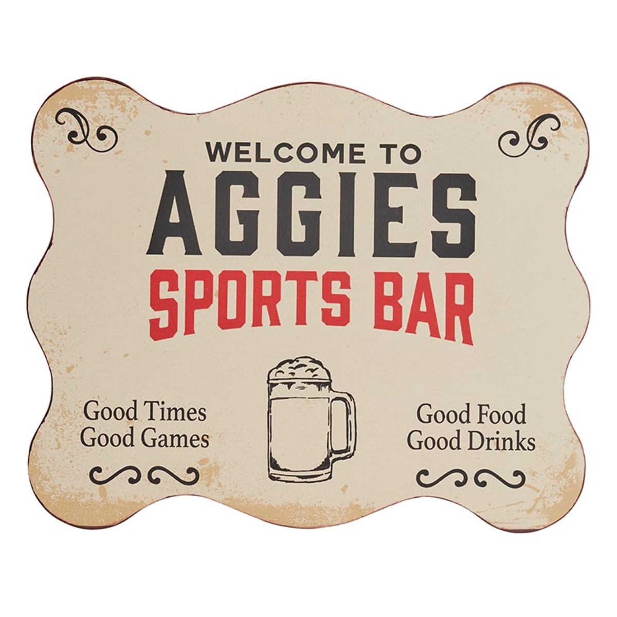 Picture of 47th & Main CMR672 8 x 10 in. Aggie Bar Sign