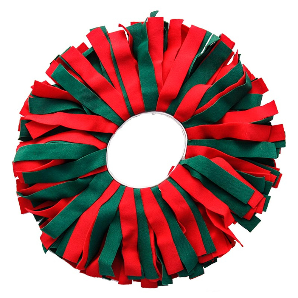 P00408 Original Hair Tie, Bottle Green & Red