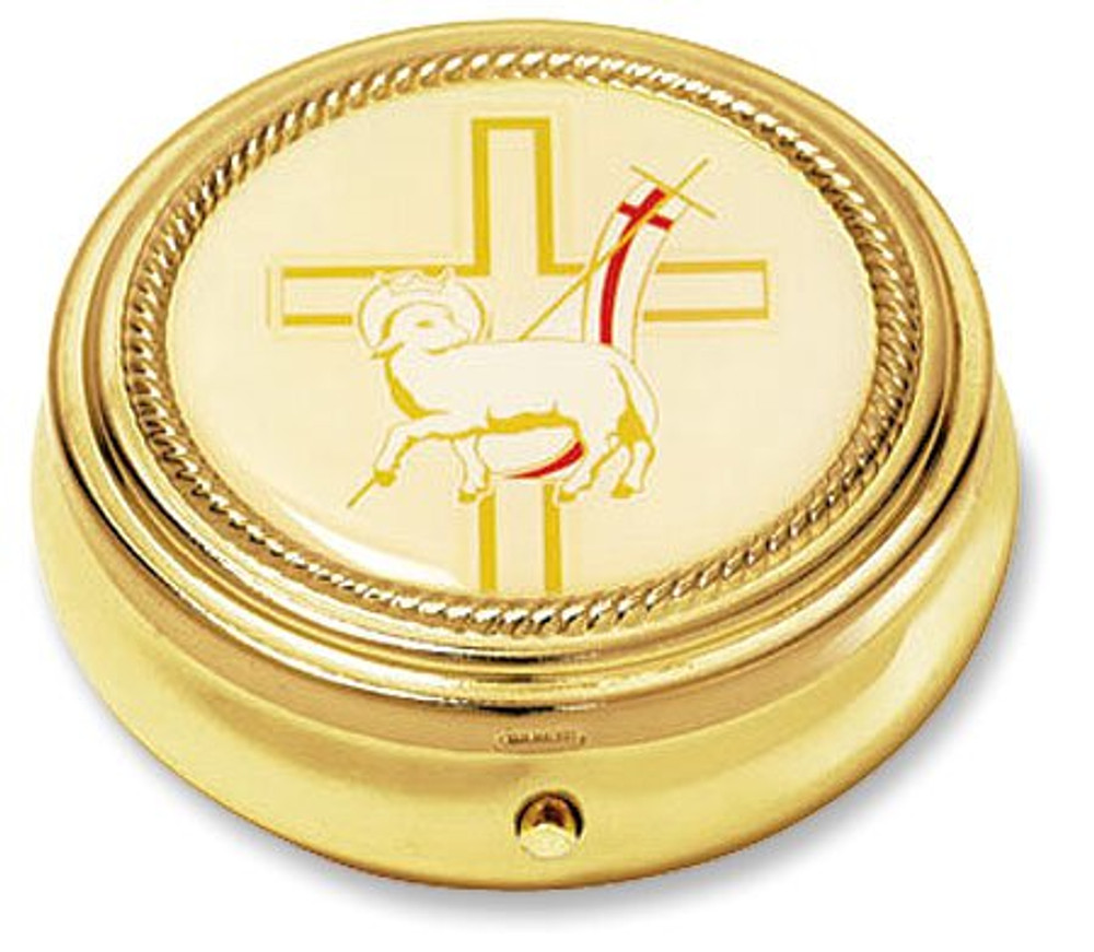 Picture of Sudbury RS132 Lamb with Cross Pyx & Epoxy Lid - Pack of 3