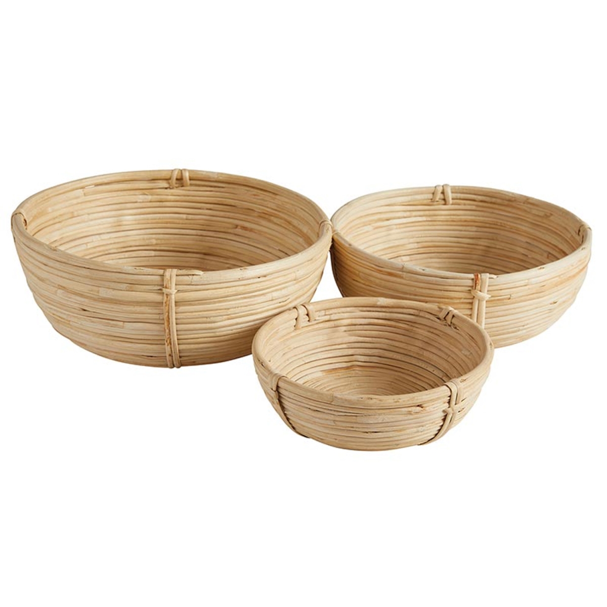 Picture of 47th & Main DMR201 Rattan Mini Basket&#44; Set of 3