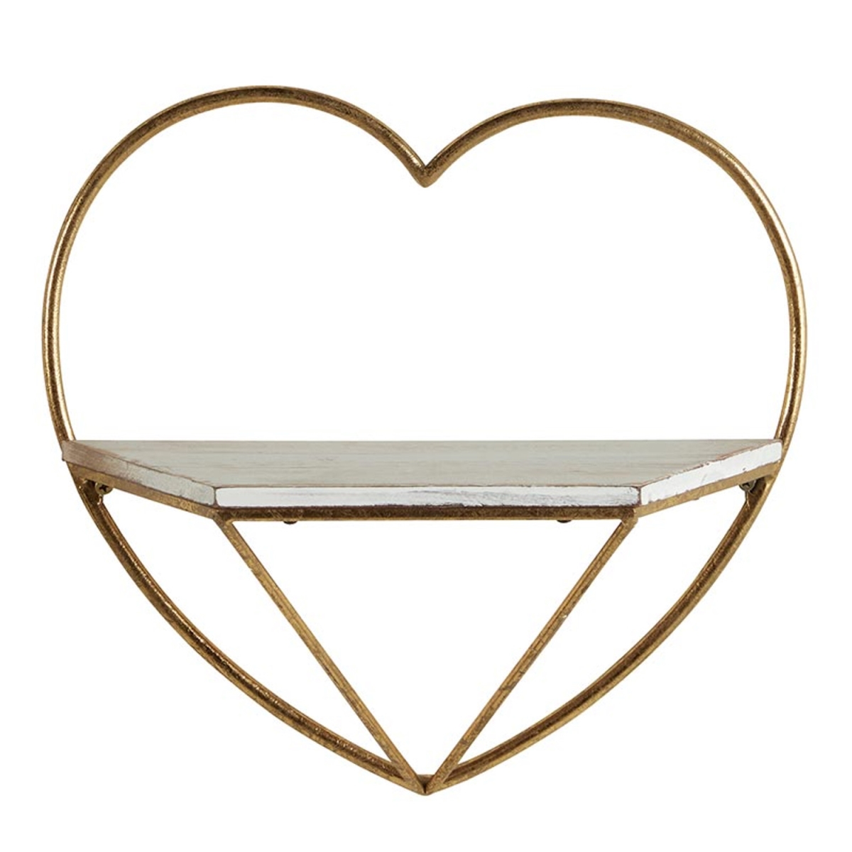 Picture of 47th & Main DMR314 14 x 5.5 x 12.5 in. Heart Wall Shelf