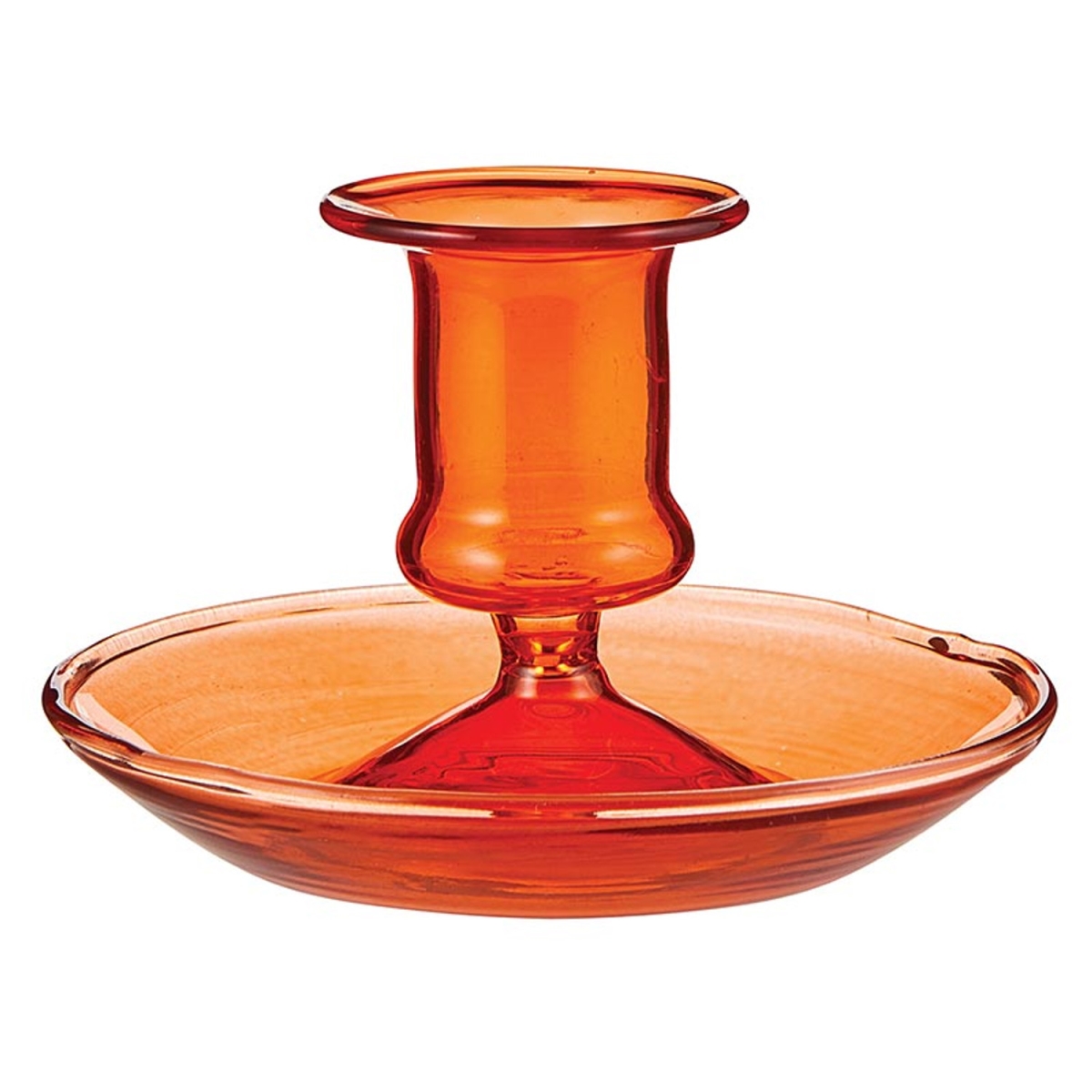 Picture of 47th & Main DMR461 4 x 3 in. Amber Taper Candleholder