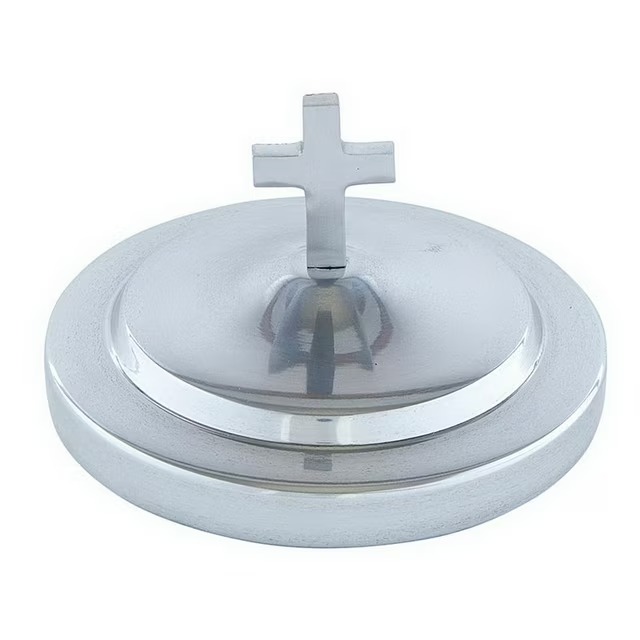 Picture of Slant N1920 Polished Aluminum Bread Plate Cover - Small
