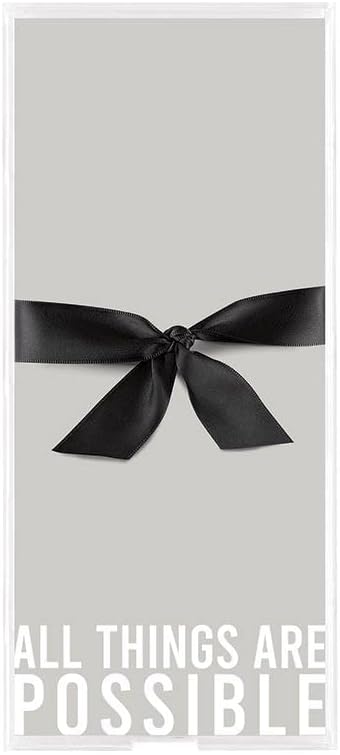 Picture of Santa Barbara Design Studio N0691 Acrylic & Paper Fill Note Paper&#44; All Things Possible