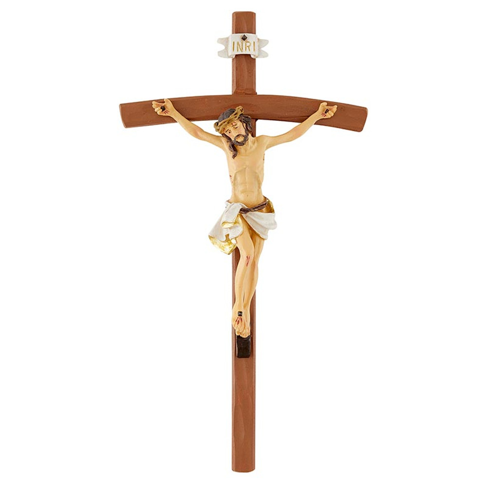 N5012 12 in. Hammered Finish Crucifix