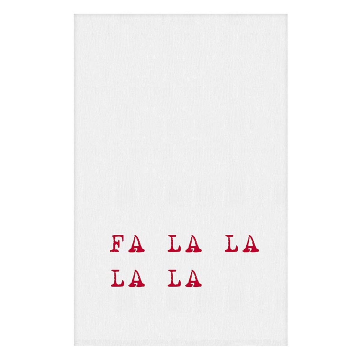 Picture of Santa Barbara Design Studio N6382 30 x 30 in. Face to Face Thirsty Boy Towel&#44; Fa La La