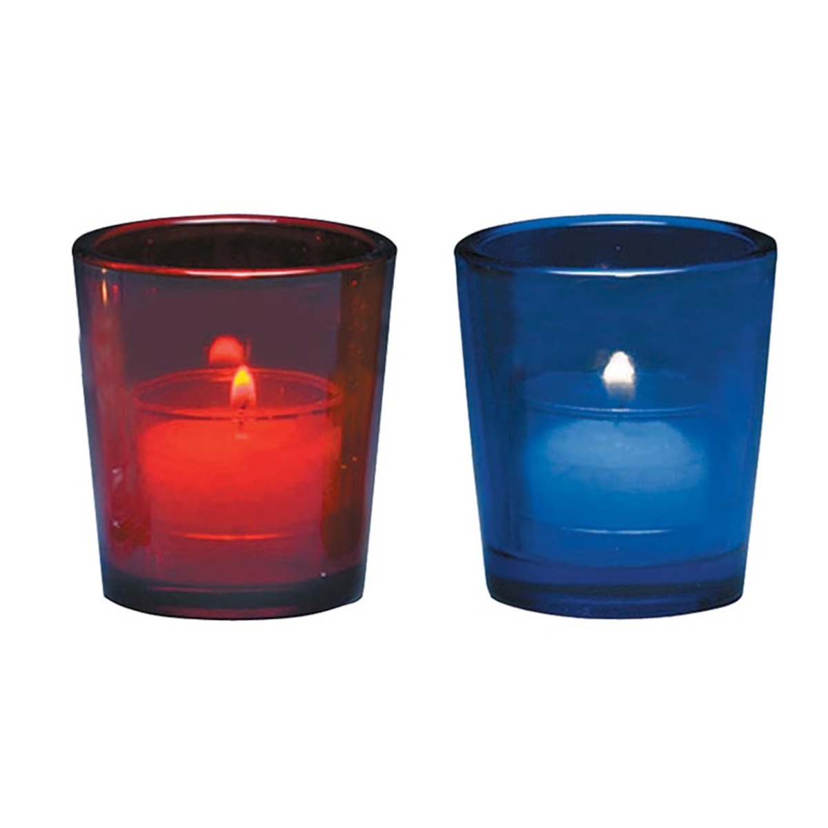 Picture of Will & Baumer N7272RBY 2 x 2.625 in. 15 Hour Votive Glass Holder&#44; Red - 12 Piece