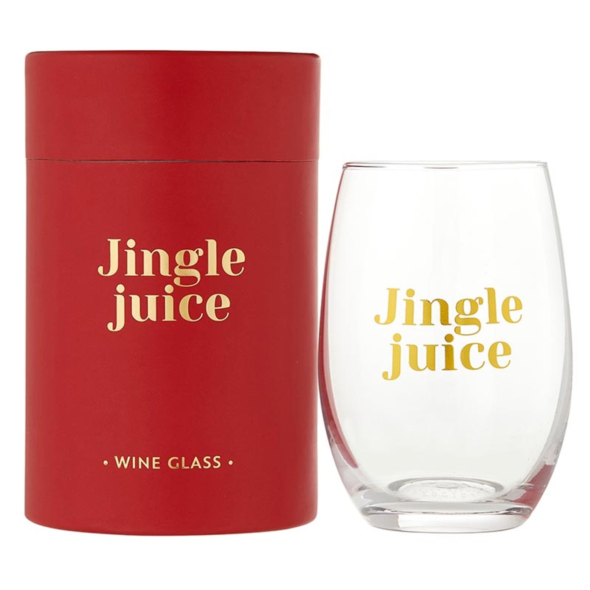 N6249 17 oz Stemless Wine Glass - Jingle Juice
