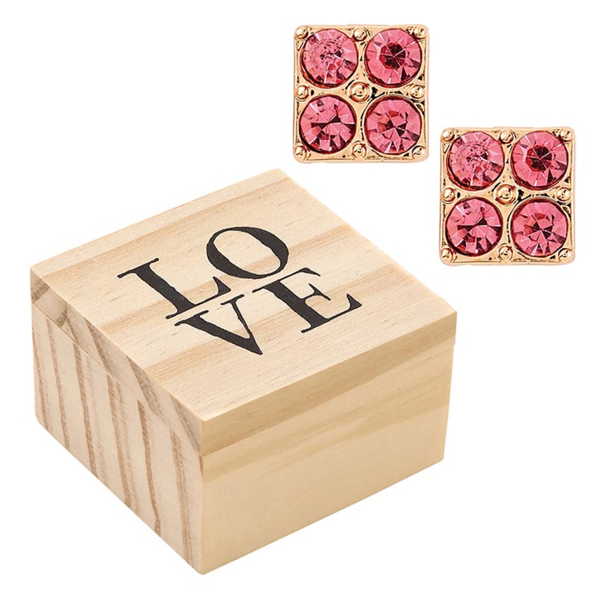 P0150 Earring Treasure Box - Love