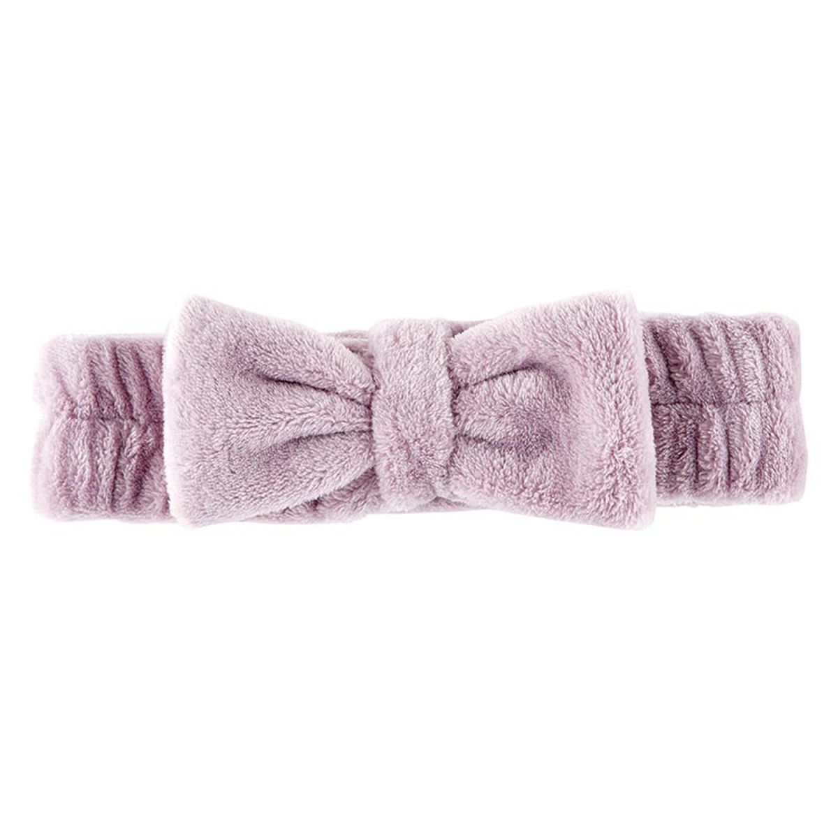 Picture of Bella Apparel P2402 Plush Bow Headband&#44; Lilac Ash