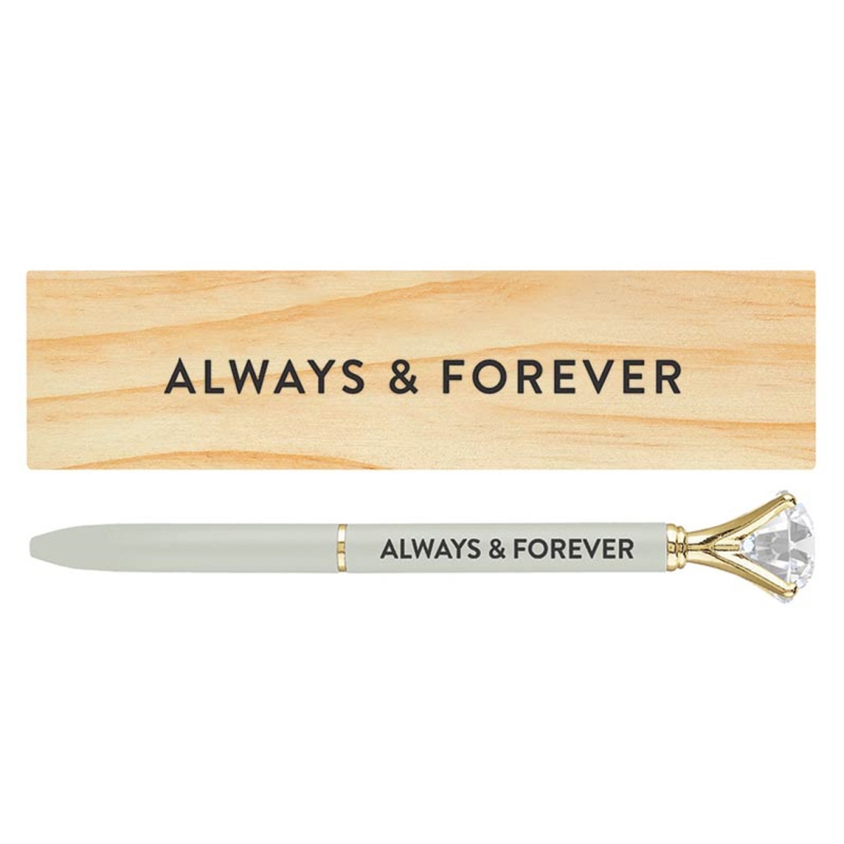 Picture of Santa Barbara Design Studio P0109 Wood Box Gem Pen - Always & Forever