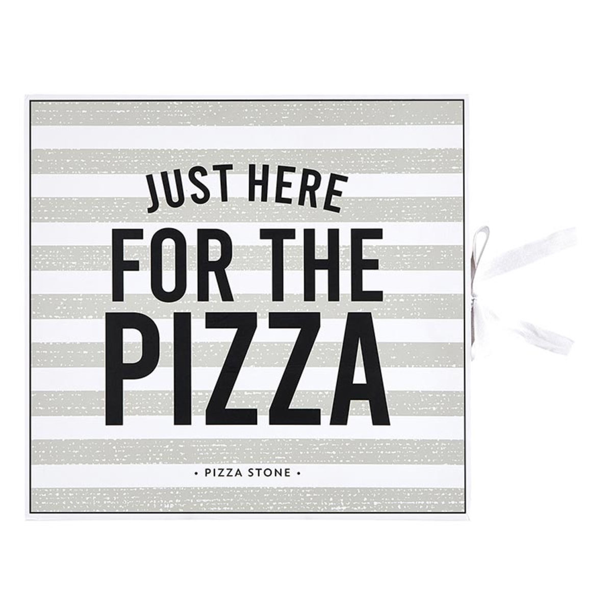 Picture of Santa Barbara Design Studio P2240 Gray Stripe Pizza Stone Book Box