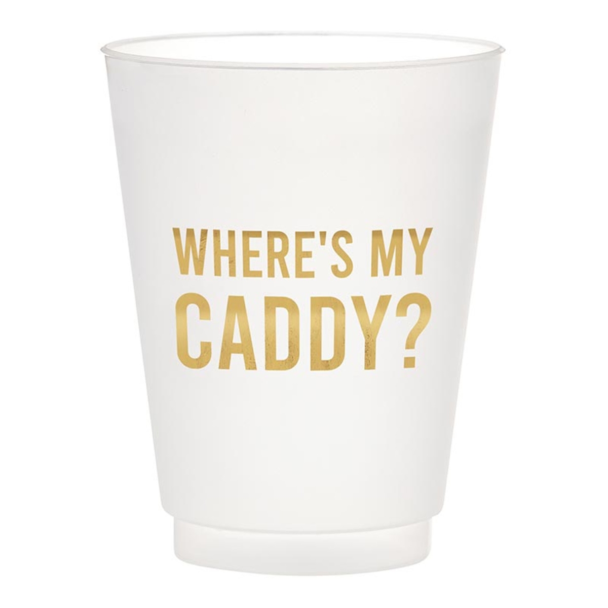 Picture of Slant P9072 Frost Cup - Where is My Caddy
