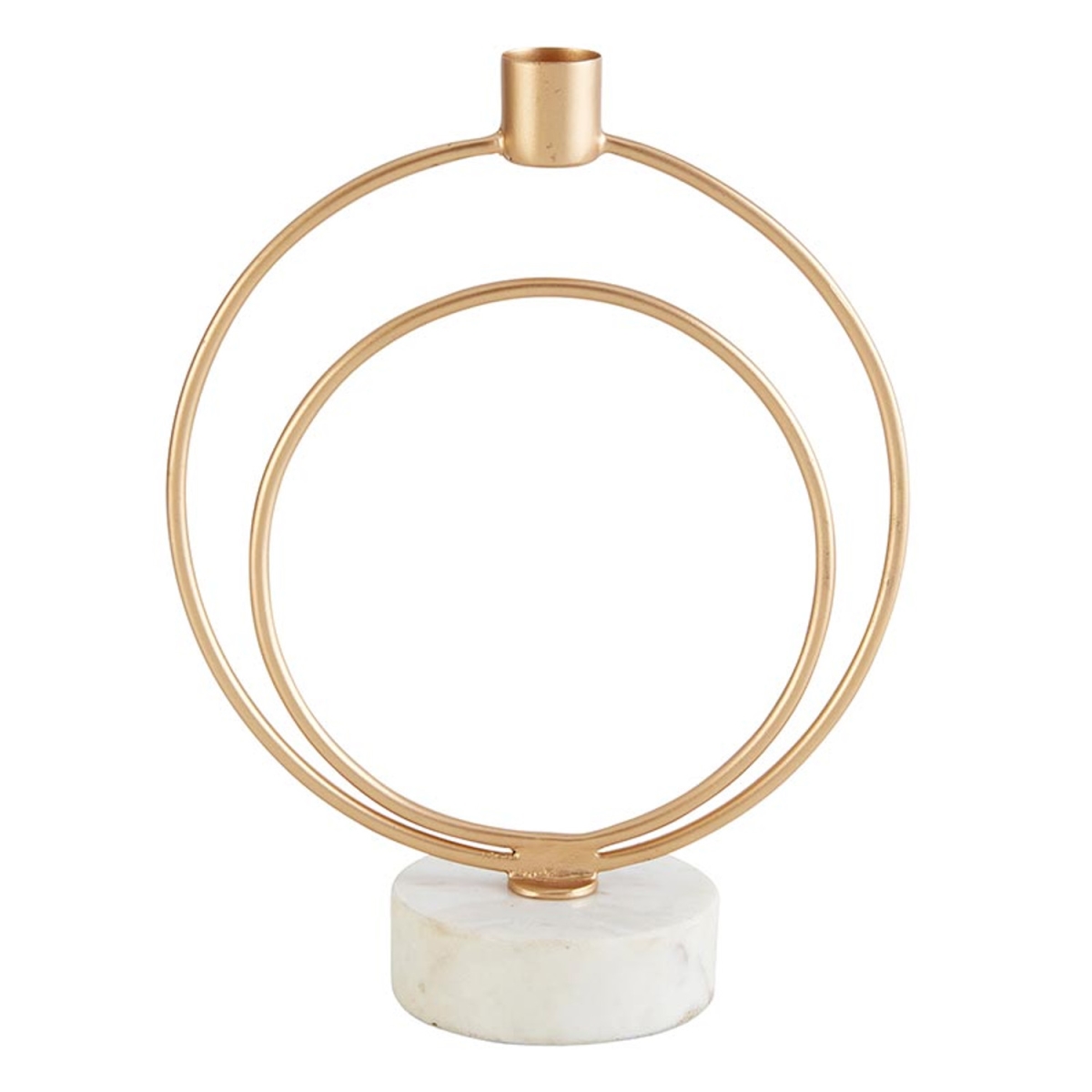 Picture of 47th & Main DMR731 3 x 9 in. Gold Short Candleholder