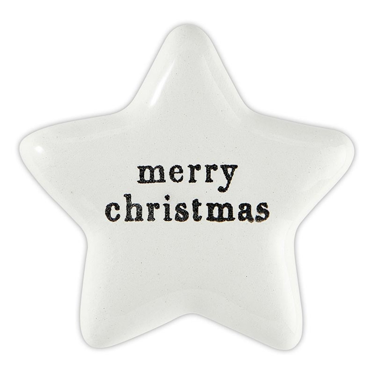 P5798 Ceramic Star - Merry Christmas