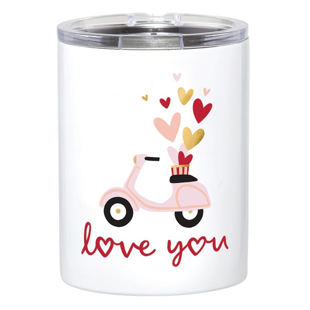 Picture of Slant P7785 12 oz Stainless Steel Tumbler - Love You More