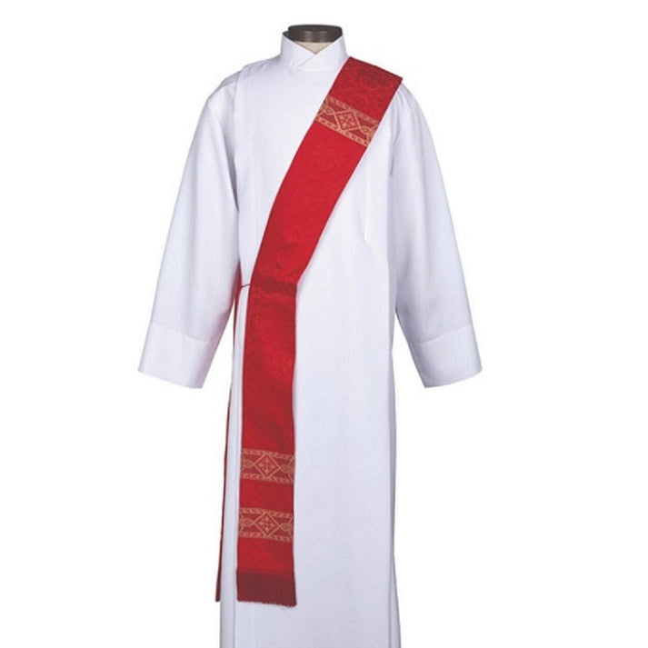 Picture of RJ Toomey YD038RED Avignon Collection Deacon Stole&#44; Red