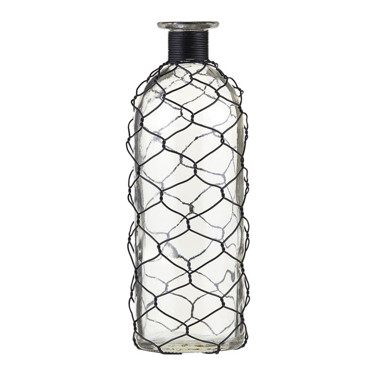 Picture of 47th & Main BMR021 2.75 x 8 in. Glass Vase with Wire&#44; Small