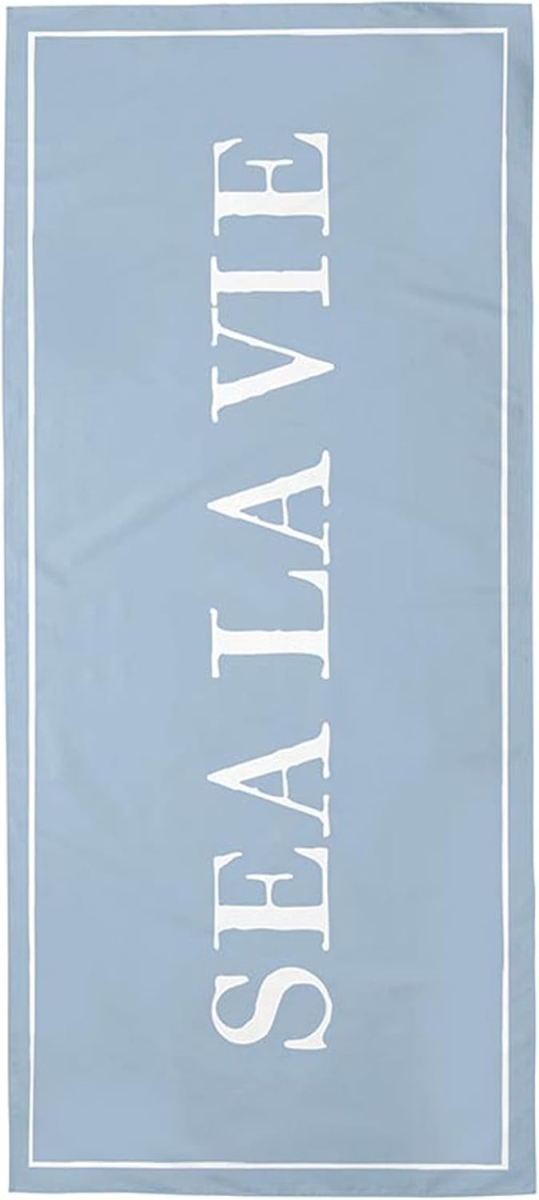 Picture of Santa Barbara Design Studio N2314 Face to Face Quick Dry Towel&#44; Sea La Vie