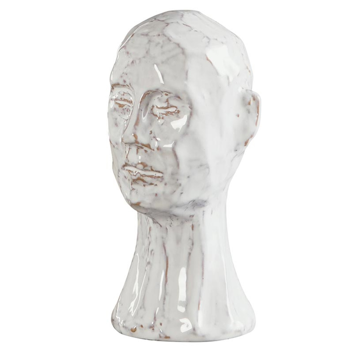 Picture of 47th & Main DMR554 3.5 x 3.5 x 7 in. Glazed Face Decor&#44; Small