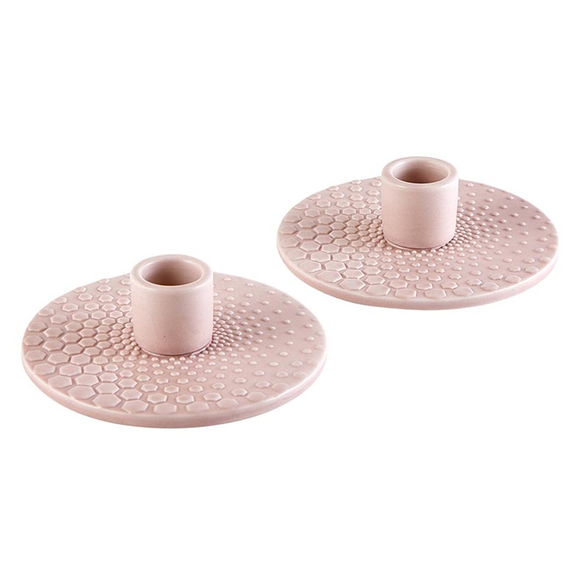 Picture of 47th & Main DMR358 4.5 x 1.5 in. Soft Pink Candleholder
