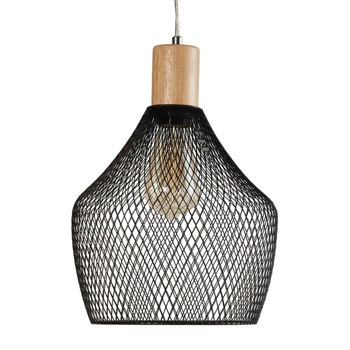 Picture of 47th & Main DMR420 9.5 x 13 x 55 in. Black Hanging Lamp