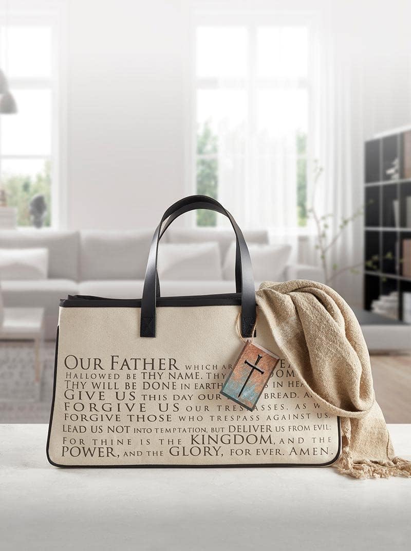 Picture of Santa Barbara Design Studio N1531 Canvas Tote Bag&#44; Our Father