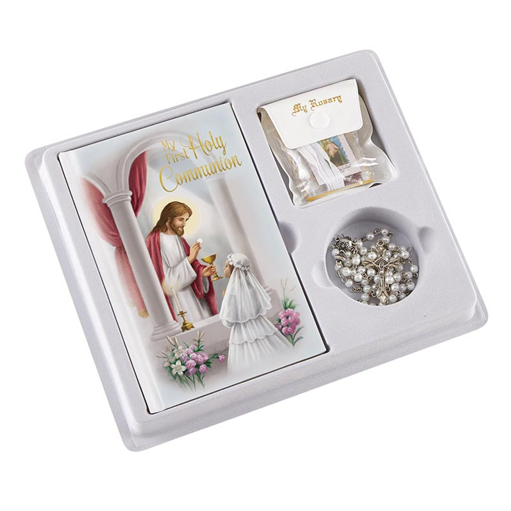 N0412 First Communion Boxed Set - Girls