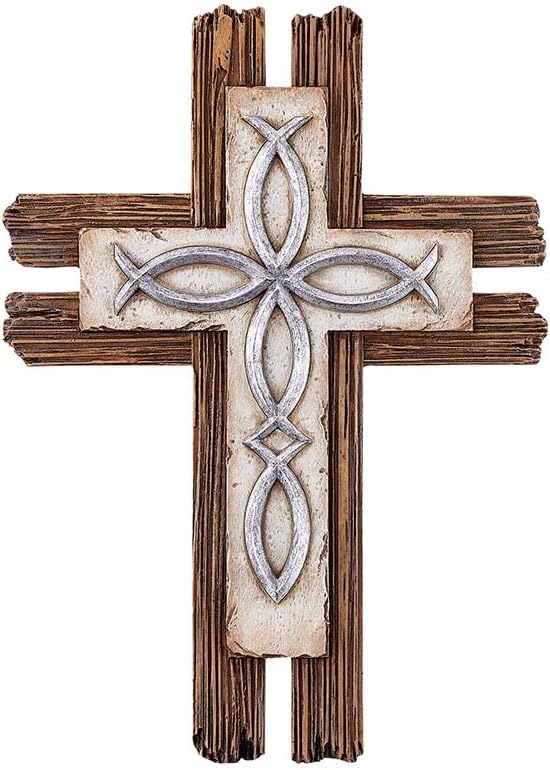 Picture of Faithworks N0689 Ichthys Cross&#44; Detail
