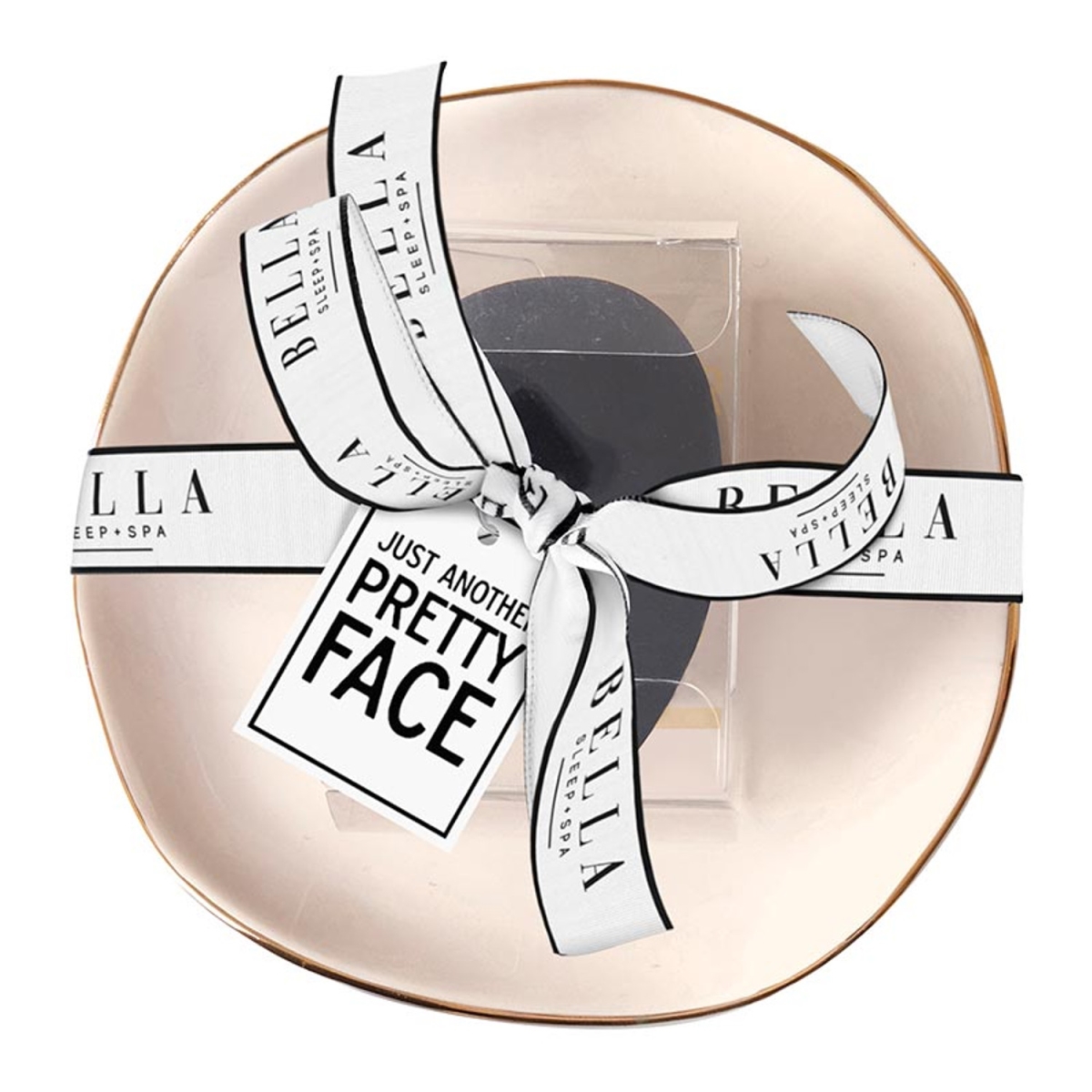 Picture of Bella Apparel N2643 Ceramic Tray with Makeup Blender Sponge&#44; Blush