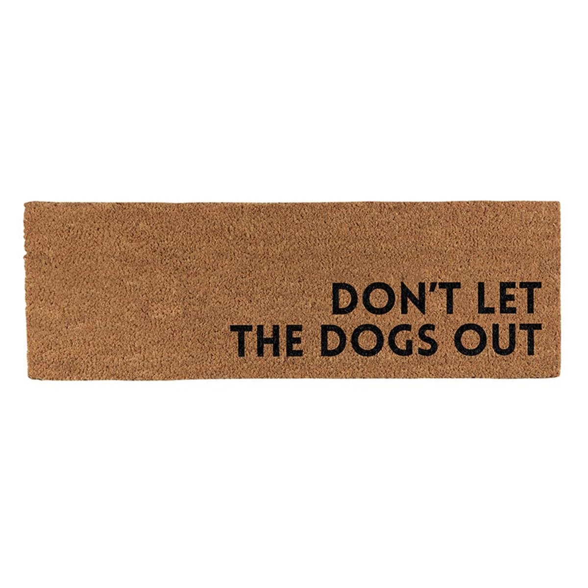 Picture of Santa Barbara Design Studio J2550 Coir Door Mat&#44; Do Not Let the Dogs Out