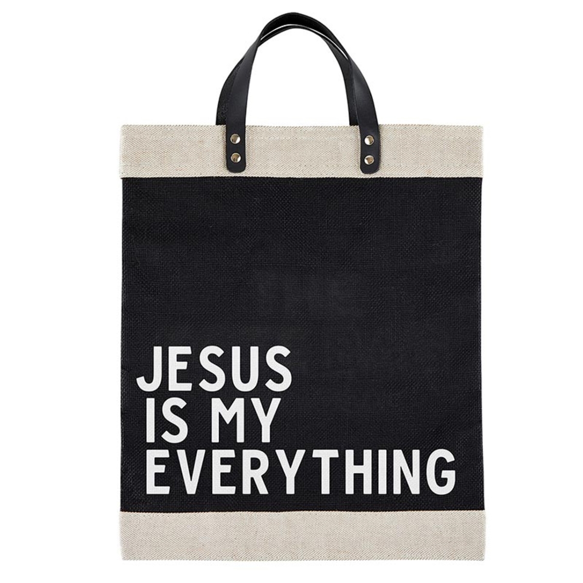 Picture of Santa Barbara Design Studio L6011 Farmers Market Tote Bag - Jesus is my Everything