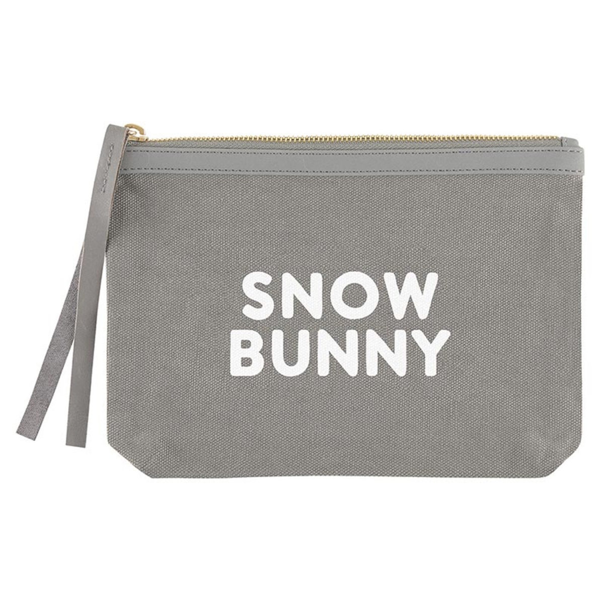 Picture of Santa Barbara Design Studio L6876 9 x 6 in. Face to Face Canvas Pouch&#44; Snow Bunny