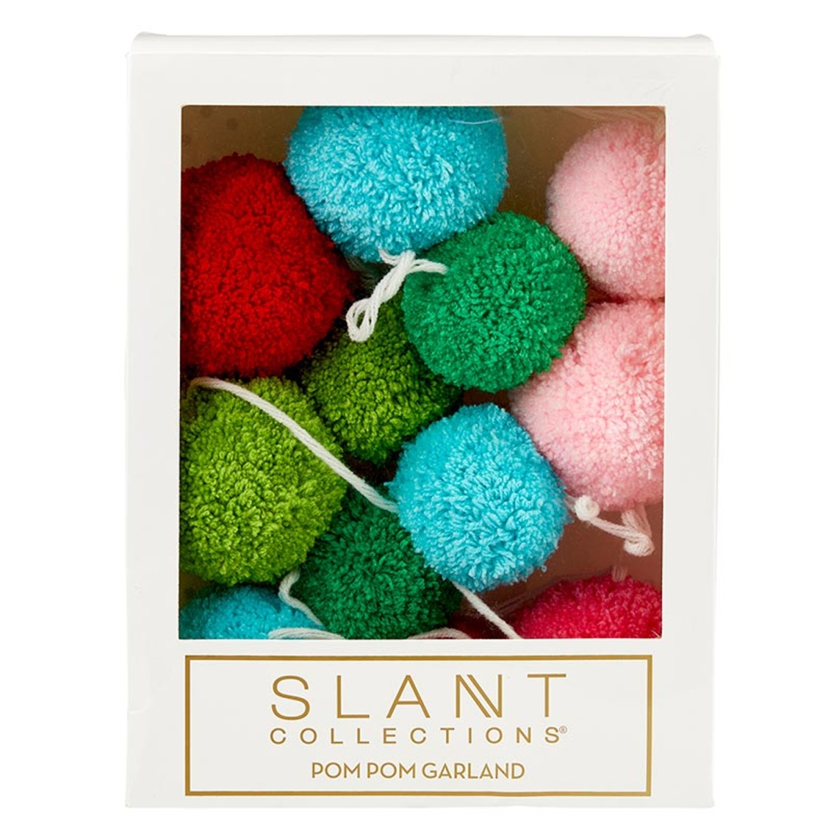 Picture of Slant 10-06301-085 Pom Pom Garland - Holiday