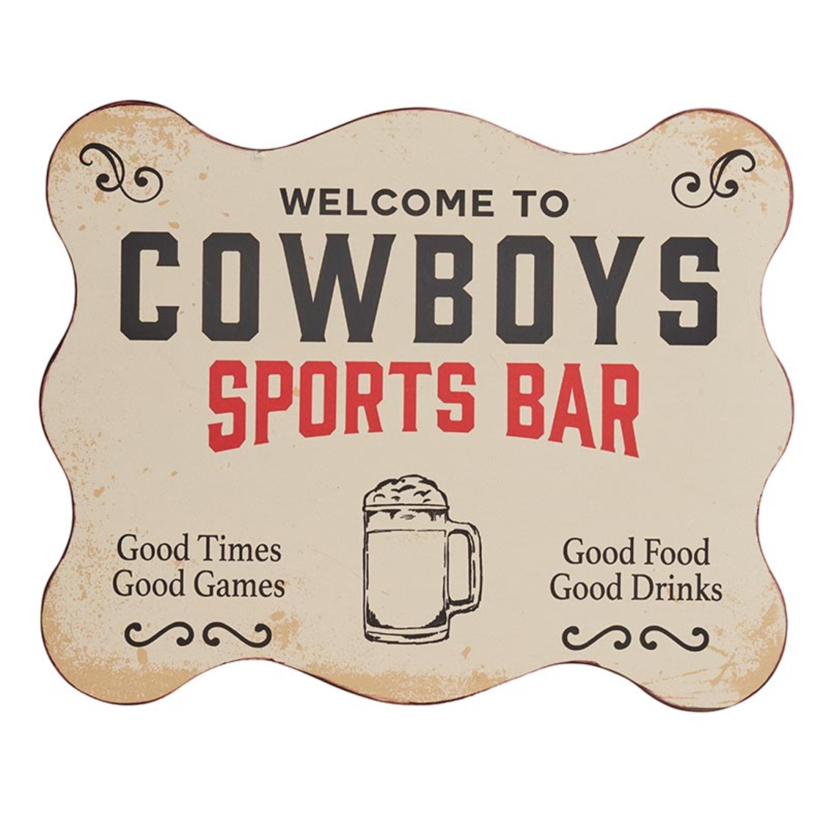 Picture of 47th & Main CMR674 8 x 10 in. Cowboy Bar Sign