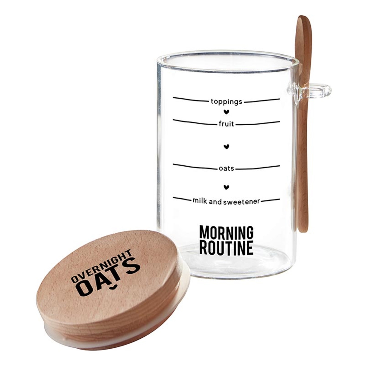 Picture of Santa Barbara Design Studio L6767 Overnight Oat Jar & Spoon