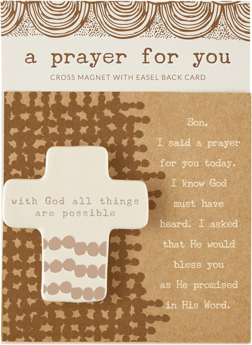 Picture of Faithworks L0694 Prayer for You Cross&#44; Son