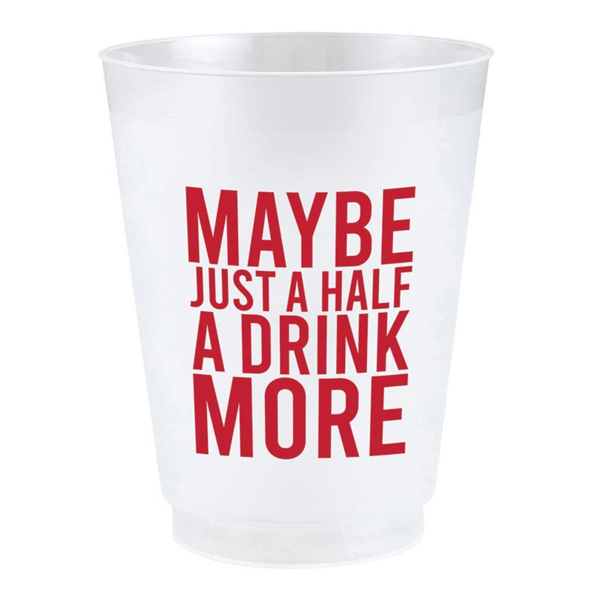 L1507 Frost Cups, Drink More - Pack of 8