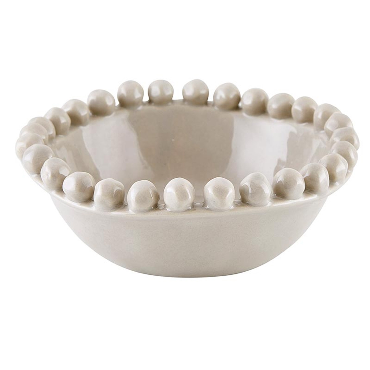 Picture of Santa Barbara Design Studio L5786 Small Dotted Edge Bowl&#44; Gray