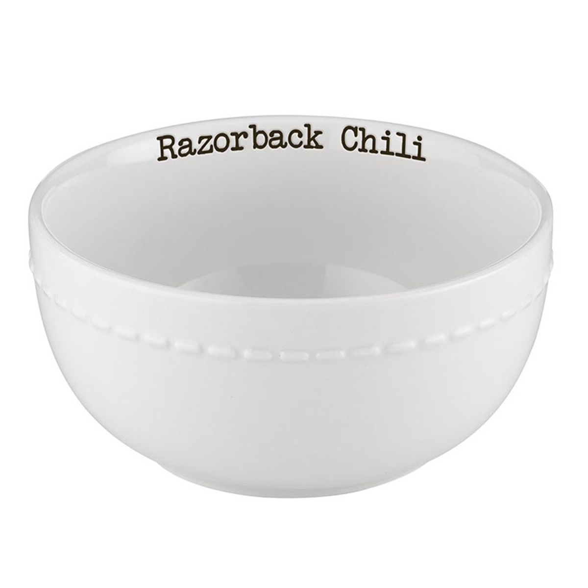 Picture of 47th & Main CMR555 5.5 x 2.75 in. Razorbacks Chili Bowls