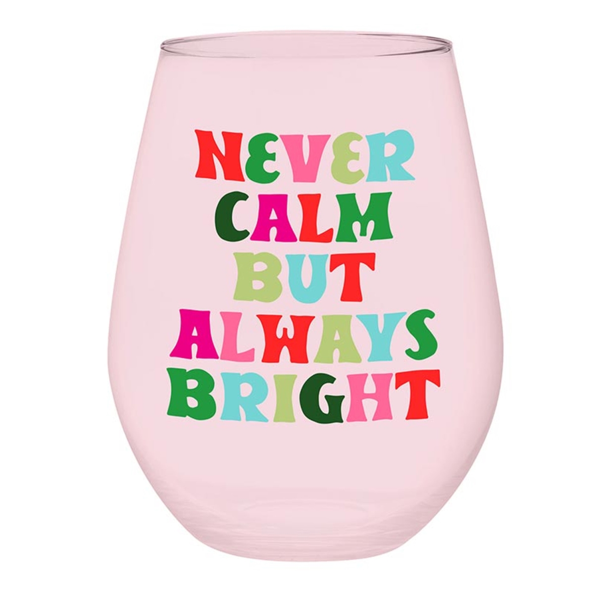 Picture of Slant K3217FRN 30 oz Stemless Wine Glass - Never Calm