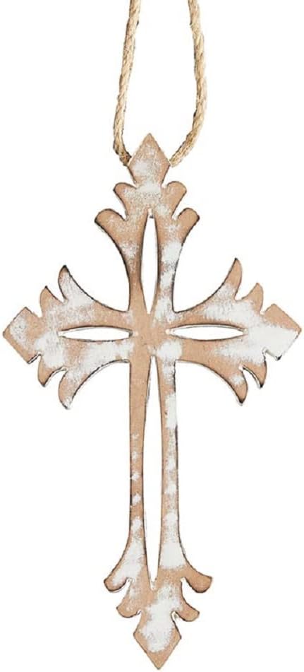 Picture of 47th & Main CMR755 Pointed Cross Ornament