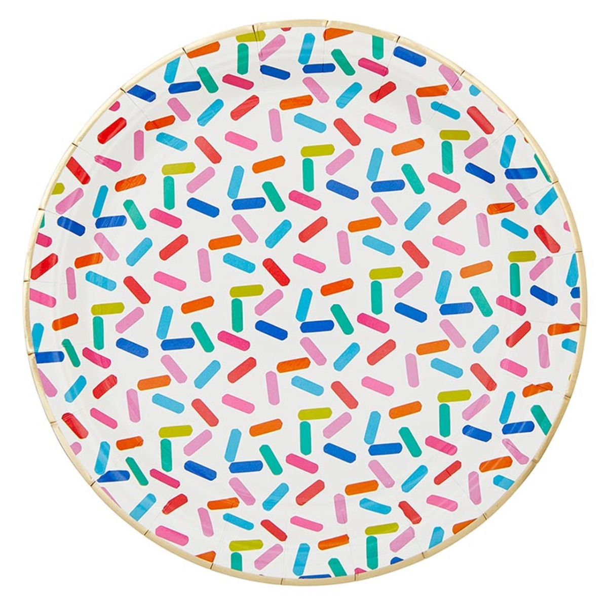 10-05580-634 Paper Plates - Sprinkle
